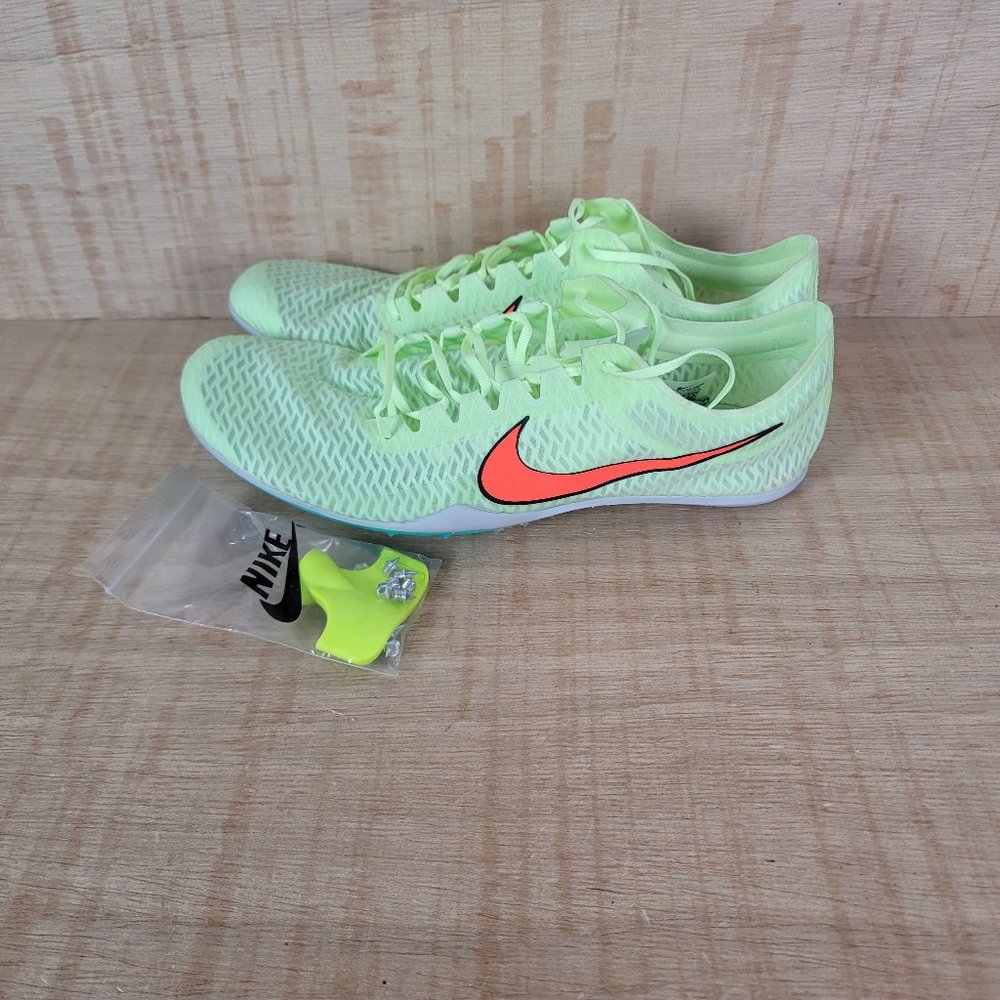 Nike Zoom Mamba V 5 Track Shoes Barely Volt Hyper Orange AJ1697-700 Men's